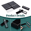 Imitation Leather Boxs with Clear Glass Window CON-WH0095-118-4