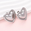 304 Stainless Steel Stud Earrings for Women EJEW-K311-01P-2