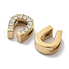 PVD Vacuum Plating 304 Stainless Steel Crystal Rhinestone Beads SATS-R130-02G-03-2