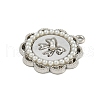 Alloy Resin Imitation Pearl Pendants FIND-Z058-06P-2