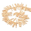 Natural Baroque Keshi Pearl Beads Strands PEAR-B004-02A-02B-4
