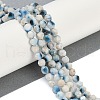 Natural Blue Ice Glacierite Stone Beads Strands G-B092-A01-01-2