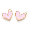 Alloy Enamel Charms ENAM-T011-204G-2