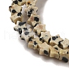 Natural Dalmatian Jasper Beads Strands G-G085-B13-01-3