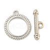 Brass Toggle Clasps KK-A223-17P-2