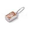 925 Sterling Silver Cubic Zirconia Charms STER-NH0014-01P-11-2