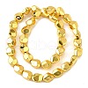Electroplate Glass Beads Strands EGLA-V001-06-2