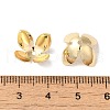 Rack Plating Brass Flower Bead Caps KK-K381-06B-G02-3