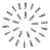 Brass Screw Clasps KK-TA0007-72P-2