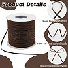 100 Yards Single Face Velvet Ribbon DIY-WH0656-16A-4
