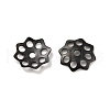 304 Stainless Steel Bead Caps STAS-F075-23EB-2