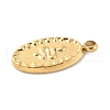 304 Stainless Steel Charms STAS-Q351-08G-2