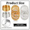 Beebeecraft 2 Colors Steel Memory Wire TWIR-BBC0001-04B-2