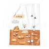Rectangle with Bread Pattern Paper Baking Bags CARB-K0001-01B-2