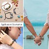 12Pcs Adjustable Braided Nylon Cord Macrame Pouch Bracelet Making AJEW-SW00010-02-6