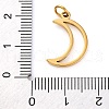 304 Stainless Steel Charms STAS-Q331-01K-3