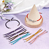 Unicraftale 10Pcs 10 Colors Adjustable Nylon Cord Slider Bracelet Making MAK-UN0001-56-2
