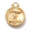 PVD Vacuum Plating 304 Stainless Steel Pendants STAS-S148-30G-12-1