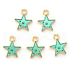 Alloy Enamel Charms ENAM-S121-028B-2