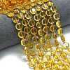 Synthetic Citrine Beads Strands G-C116-A128-01-1