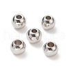 Tarnish Resistant 304 Stainless Steel Round Spacer Beads STAS-N020-18B-1