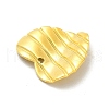 Ion Plating(IP) 201 Stainless Steel Pendants STAS-G296-09G-3