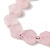 Natural Rose Quartz Beads Strands G-P534-A05-02-4