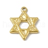 304 Stainless Steel Pendants STAS-P316-07G-1