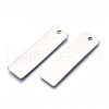 201 Stainless Steel Pendants STAS-N095-005B-01-2