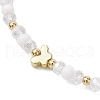 Glass Beads Stretch Bracelets BJEW-JB11719-01-3