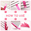 HOBBIESAY Paper Quilling Combs DIY-HY0001-61-4