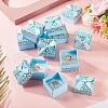 Bowknot Cardboard Paper Ring Gift Storage Boxes CON-TAC0001-16E-8