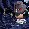 SUNNYCLUE 60Pcs Tibetan Style Alloy Pendants TIBEP-SC0002-88-4