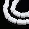 Opaque Solid Glass Bead Strands GLAA-N047-08-F01-3