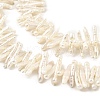 Natural Baroque Keshi Pearl Beads Strands PEAR-B004-03A-01A-3