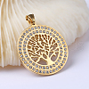 304 Stainless Steel Pendants STAS-O079-04G-1