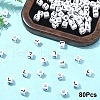 Acrylic Horizontal Hole Letter Beads OACR-YW0002-08L-1
