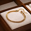 Stainless Steel Multi-strand Bracelets PW-WGEA4EE-01-4