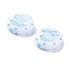 Opaque Acrylic Beads OACR-G016-27G-3