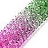 Transparent Glass Beads Strands GLAA-L045-01A-01-2