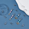 SUPERFINDINGS 20Pcs Brass Earring Hooks KK-FH0007-17P-5