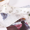 Polyester Lock Edge Printed Flower Ribbon PW-WG70ADC-01-4