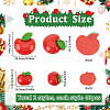 SUNNYCLUE 80Pcs 2 Styles Teachers' Day Resin Decoden Cabochons CRES-SC0002-86-2