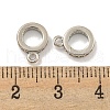 Brass Cubic Zirconia Tube Bails KK-L215-201B-P-3