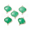 Natural Jade Links connectors G-L514-018A-2