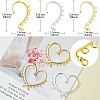 18Pcs 3 Colors Alloy Ear Cuff Findings FIND-FS0002-03-4