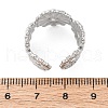 304 Stainless Steel Cuff Rings RJEW-D306-27P-02-3