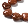 Synthetic Goldstone Beads Strands G-K335-01A-3