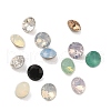 Pointed Back Glass Rhinestone Cabochons GLAA-B012-45B-03-1