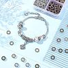  400Pcs 4 Style Tibetan Style Alloy Beads TIBE-NB0001-24-3